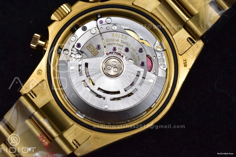 746 V Black Best Daytona Sporty Edition on Dial Diamonds YG SH4130 Bracelet 116508 QF 1:1 0718
